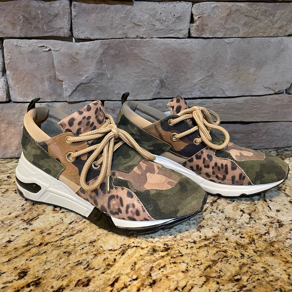 Steve Madden Camo & Leopard shoes